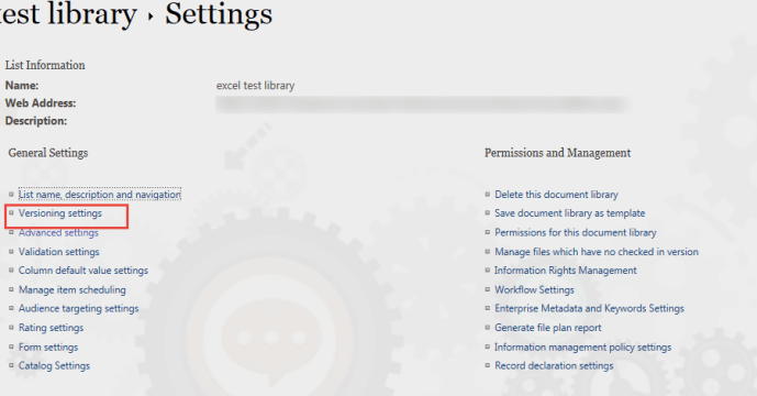 versioningsettings